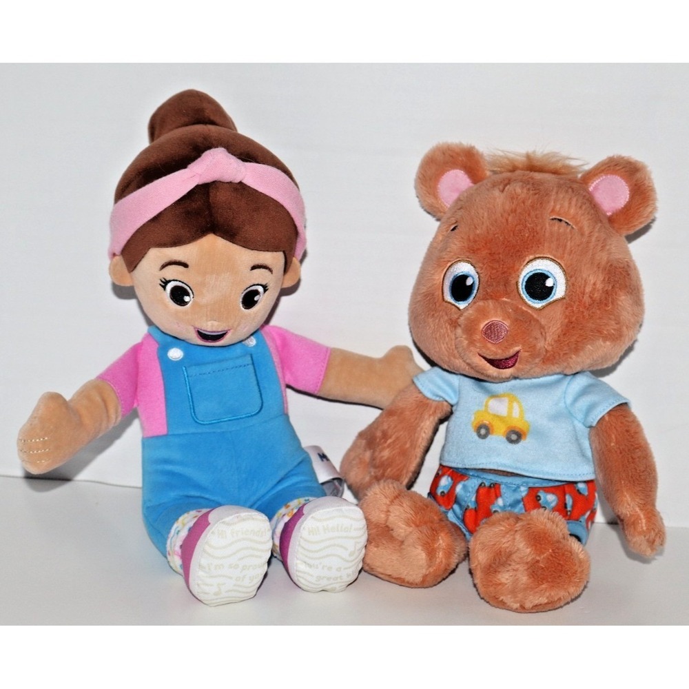 MS. RACHEL Cuddle & Comfort Soft Doll & Potty Time w/ Bean Teddy Bear Plush Set